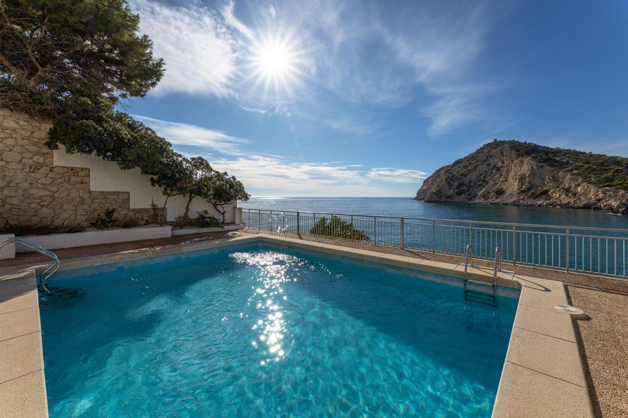 Europa Club Apartment, La Cala De Finestrat, Benidorm, Next To The Beach, Ground Floor, Air Cond Eksteriør billede